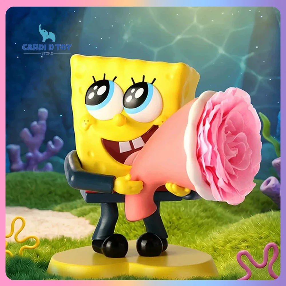 

New Genuine Bikini Bottom Residents Blind Box Starlight Monologue Series Mystery Box Bikini Bottom Residents Anime Figures Gift