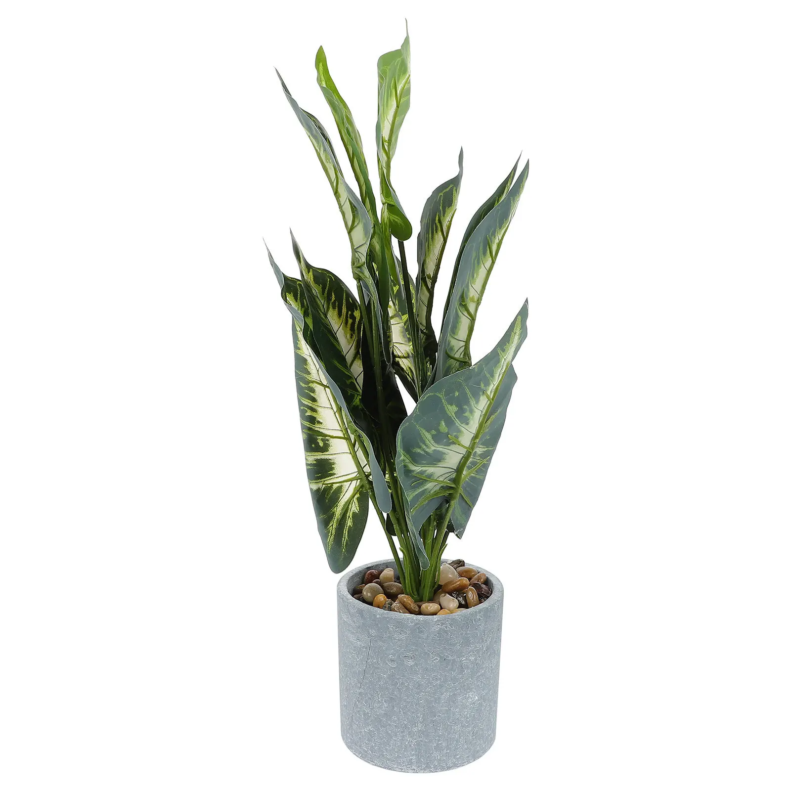 

1Pcs Simulation Monstera Bonsai Artificial Plant Lifelike Plastic Green Plant Home Office Supermarket Decoration