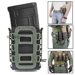 Tactical 5.56 Magazine Pouch for M4 AR15 M16 AK TPR Scorpion Rifle Fast Mag Holder Holster Hunting Airsoft Accessories