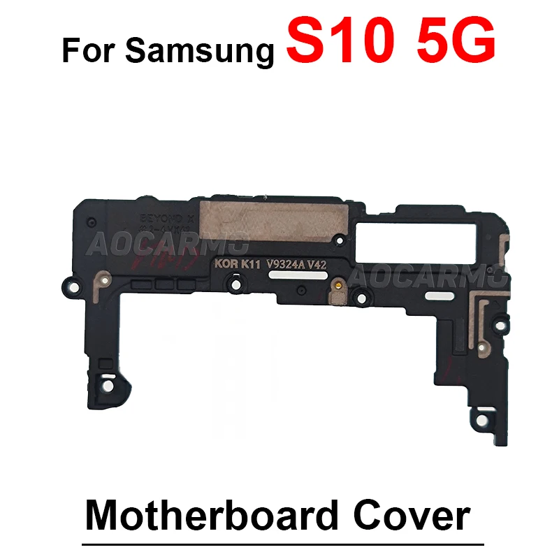 For Samsung Galaxy S20P S20 S7 Edge S8 S9 S10 Plus 5G S10E Motherboard Main Board Cover With Earpiece For S21 Ultra Repair Parts