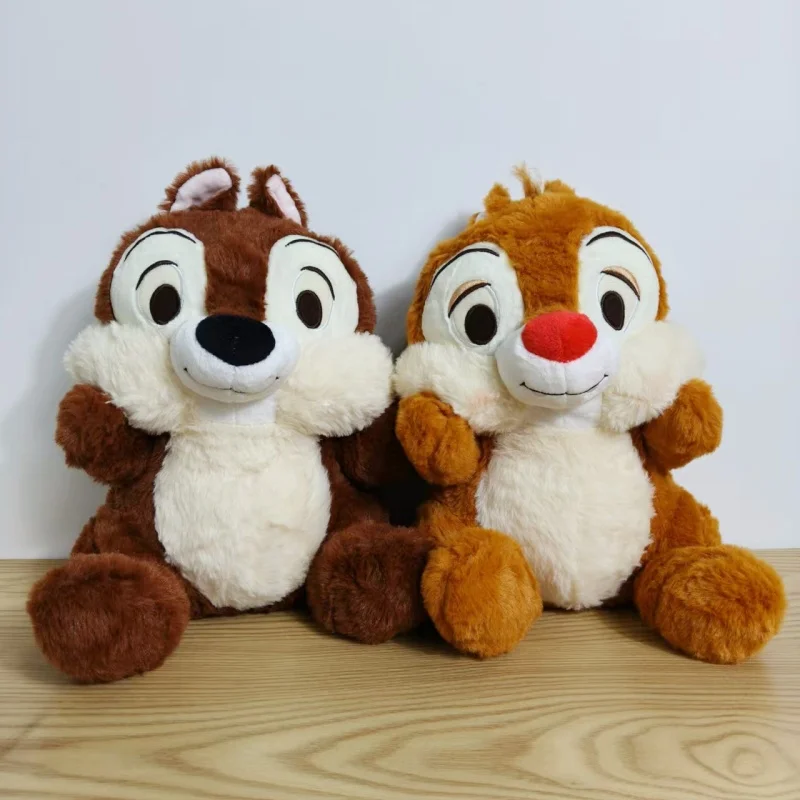 30cm Disney Chip And Dale Dolls Chipmunks Plush Toy Stuffed Cute Anime Plushies Soft Hug Pillow Sleeping Brithday Christmas Gift