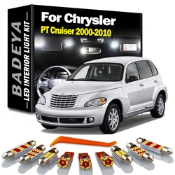 BADEYA 12Pcs Canbus LED Interior Map Dome Light Kit For Chrysler PT Cruiser 2000-2007 2008 2009 2010 Vehicle Lamp Car Led Bulbs