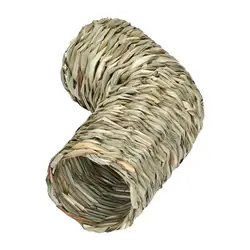 Hamster Grass Tunnel Toy Bunny Toy Lightweight Rabbit Tunnel Tube Nest for Ferrets Small Animals Hedgehog Chinchilla Gerbils