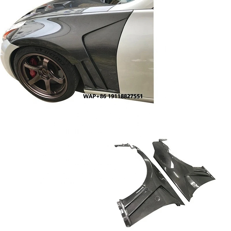 

High Quality Carbon Fiber Fender for Nissan 370Z Z34 Carbon Fiber Front Fender 2009+