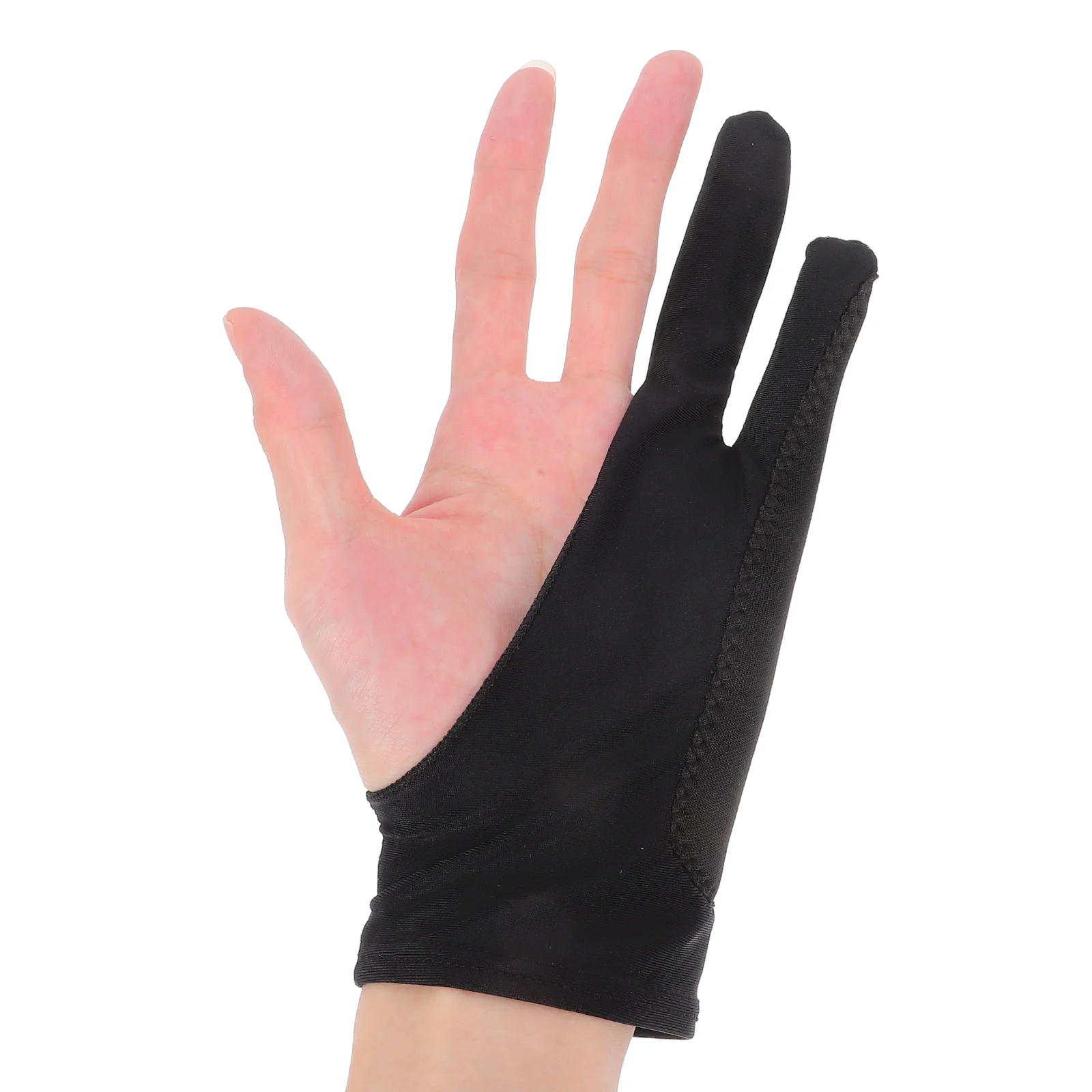 

Drawing Glove 2-Finger Artist Glove Digital Art Sketching Painting Breathable Anti-Smudge Tablet Pencil Gloves M