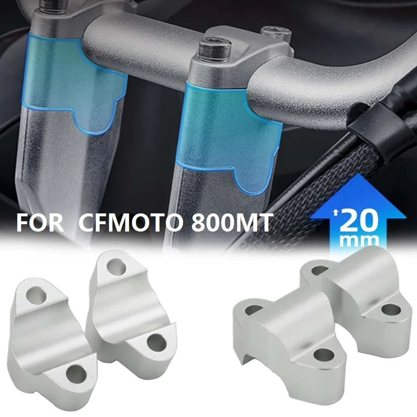 

Suitable for CFMOTO 800mt modified handlebar heightening code faucet aluminum alloy accessories heightening code