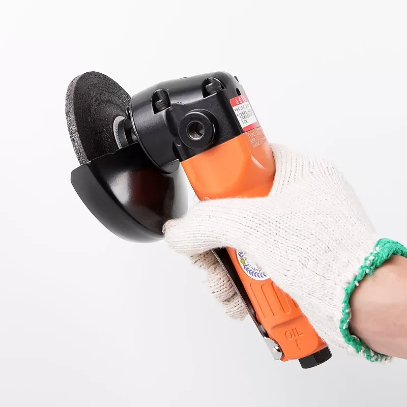 

Pneumatic Angle Grinder 4inch High-Speed Angle Grinding Machine with Imported St-704 Grinding Wheel