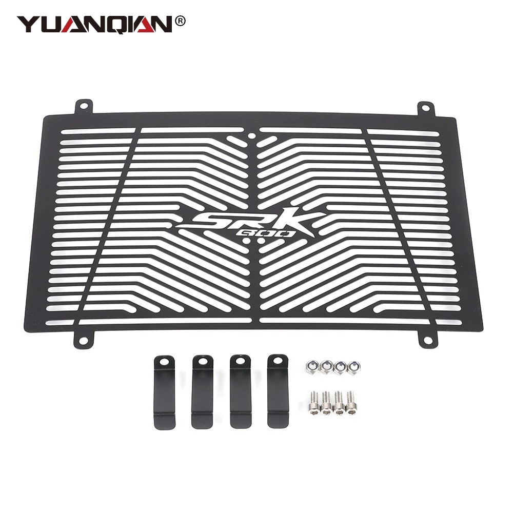 

Motorcycle CNC Radiator Guard Radiator Protector Cover Water Tank Shield For QJ Motor QJMOTO SRK600 600SRK SRK 600 ALL YEARS