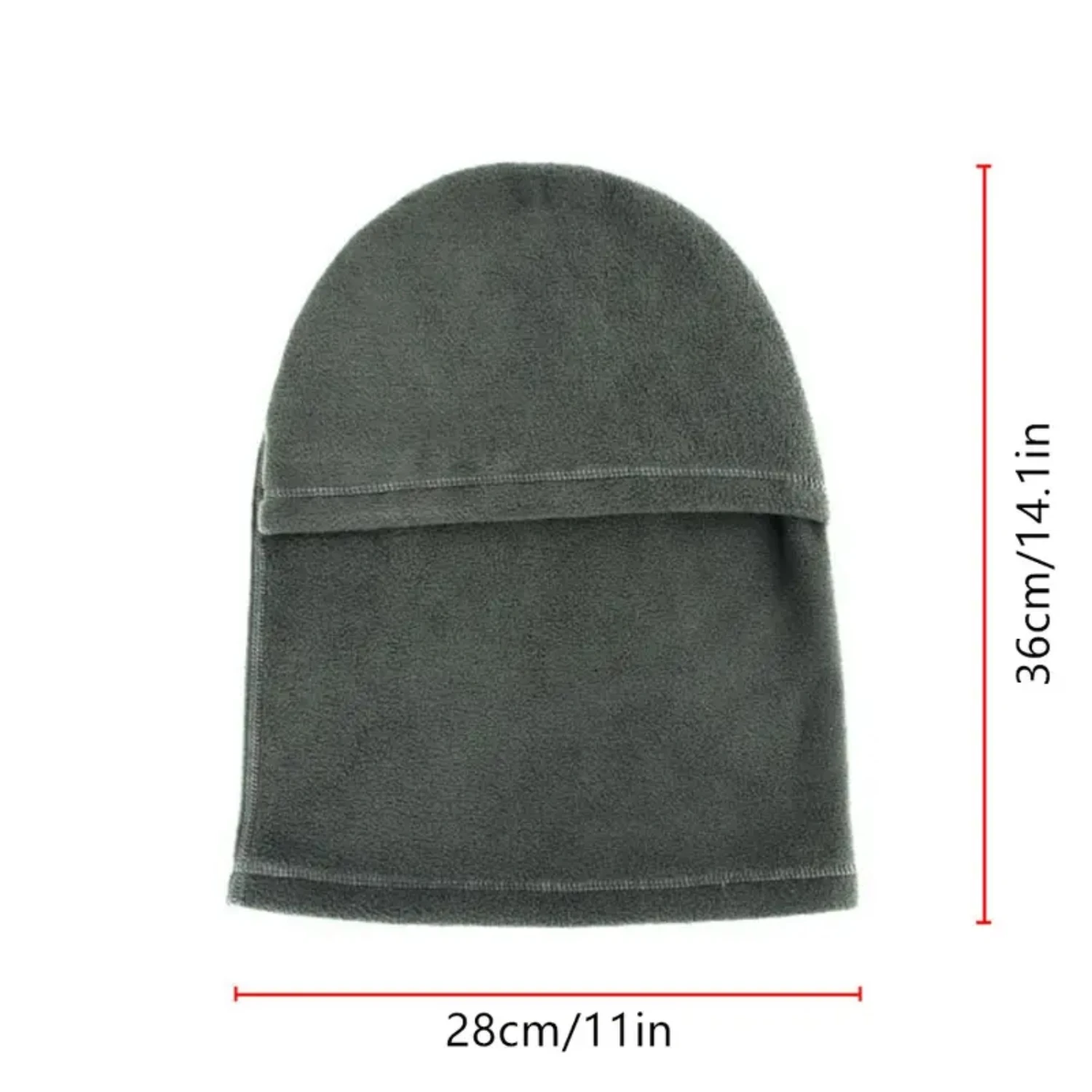 Stay warm and protected during winter sports with this cozy, stylish, and windproof fleece ski mask for men and women. This neck