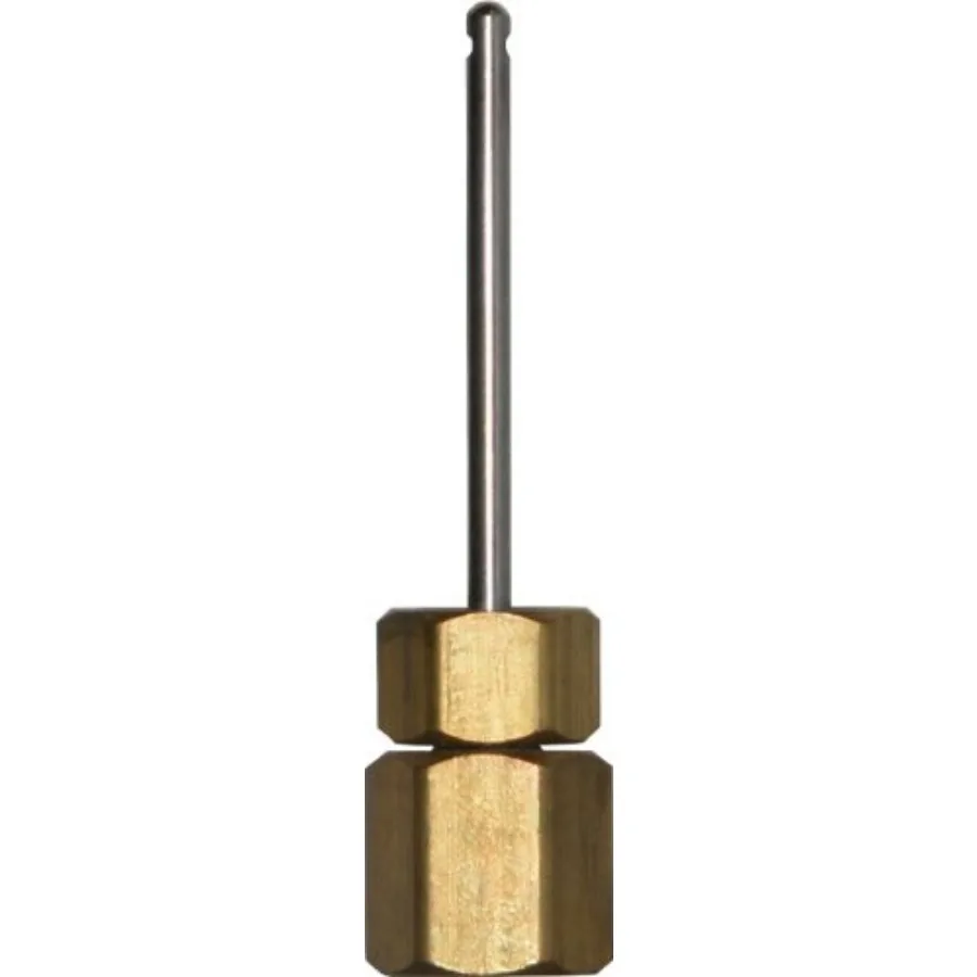 

Адаптер для манометра Winters STP Series STP003, латунный, 2-3/4 OAL x 1-3/4" x 1/8" с зондом