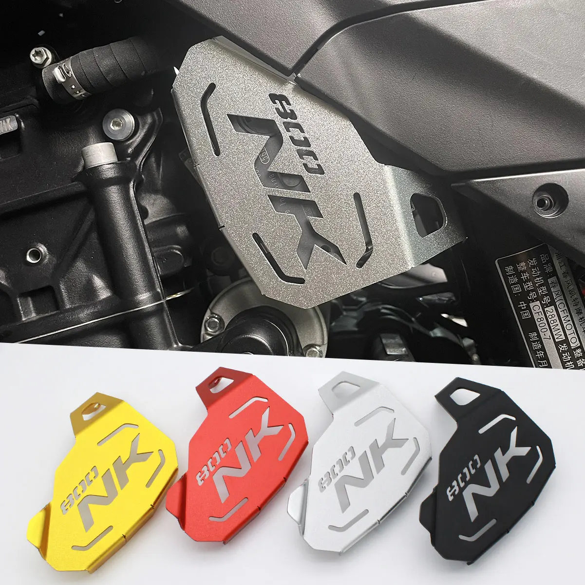 

Semspeed For CFMOTO 800NK 2023 Motorcycle Valve Control Guard Protection Cover CNC Modified Protector Protective Accessories