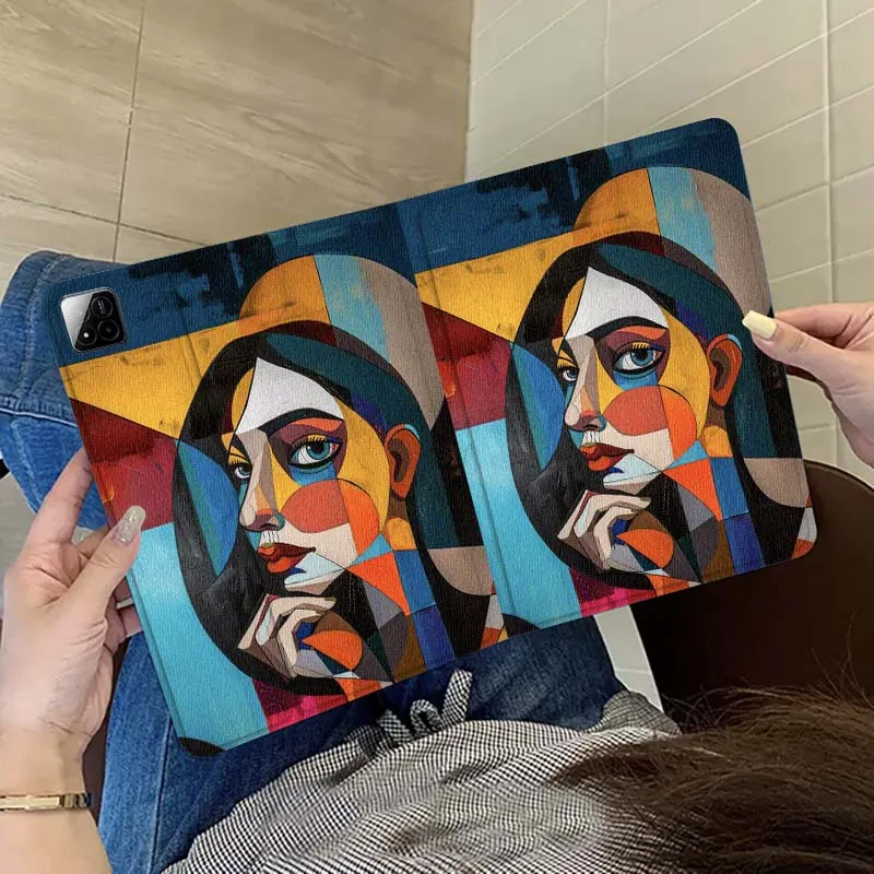 

Fashion Art Women Pattern For Xiaomi Redmi Mi Pad 5 6 6s 7 SE Pro Max Ultra 12.4 12.5 14 inch Tablet Case