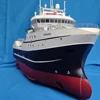RC 턱보트 100 및 72 스케일 아라호 낚시 보트 냉동 생선 선박 키트 버전 정적 선박 모델 조립 RC 보트 모델 장난감 4