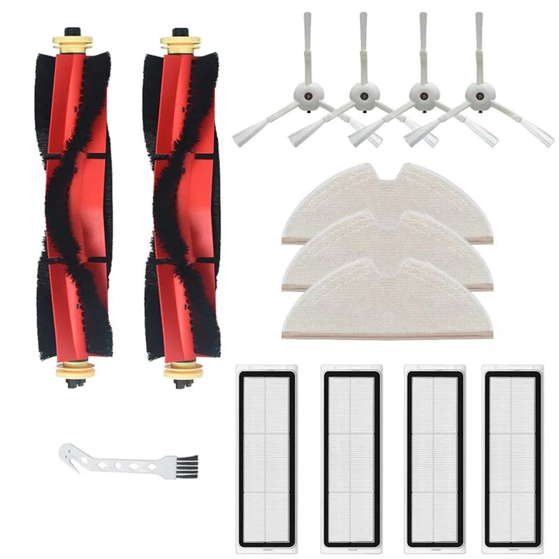 

A25F-Main Brush Side Brush HEPA Filter Replacement Spare Parts For Roborock S5 S50 S51 S6 S5MAX E25 E35 Vacuum Cleaner