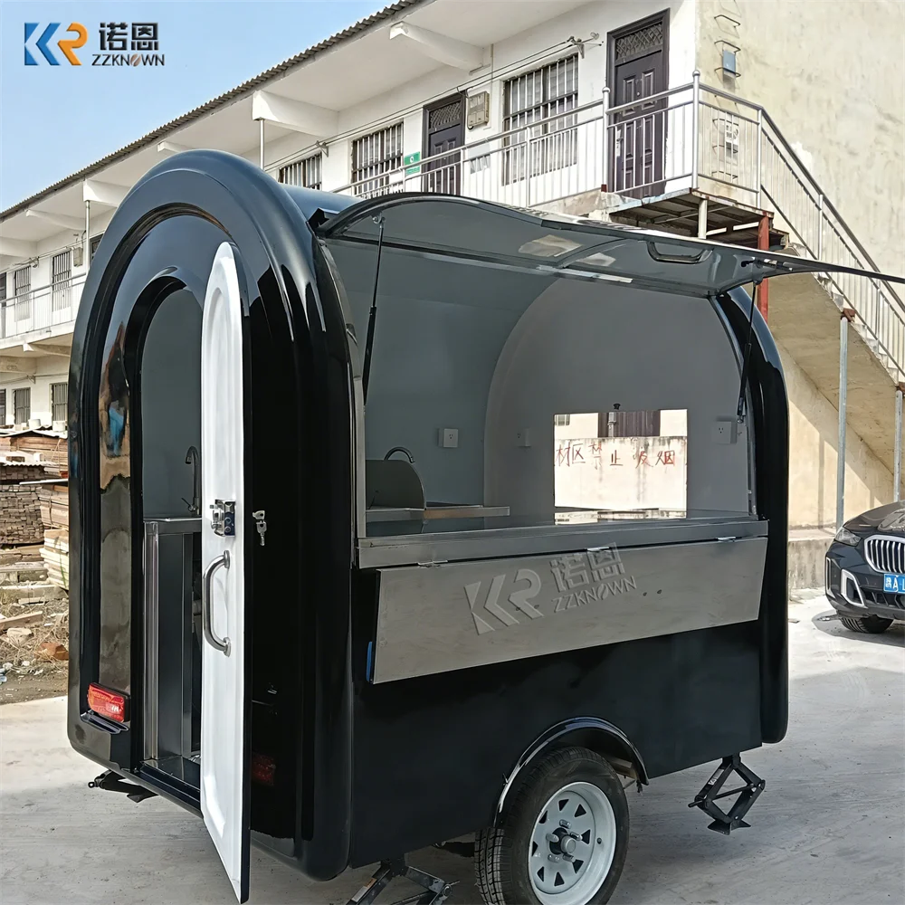 

Concession Food Trailer Catering Trailer Snack Pizza Ice Cream Cart Mobile Custom Built Food Truck Fully Equipped