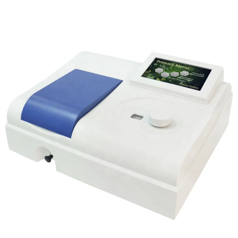 Laboratory 200-1000nm 2nm standard spectrophotometer 5-50mm cuvette visible 