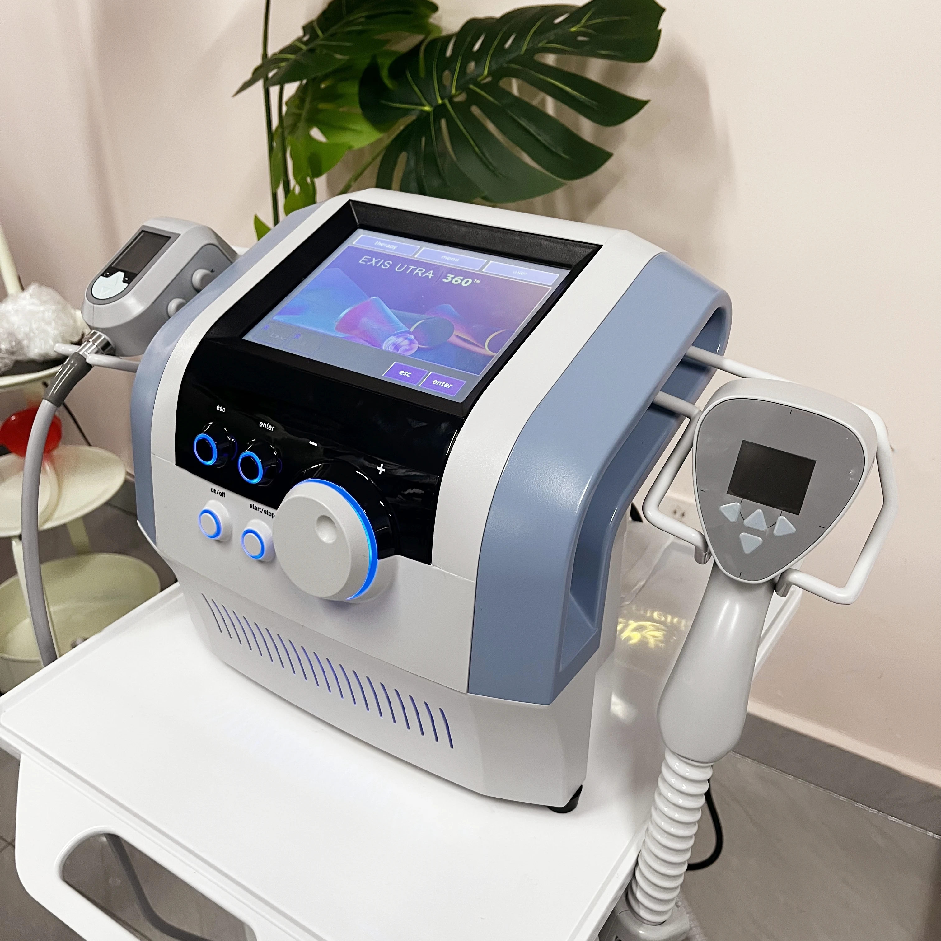 

2 in 1 RF ULTRA 360 Body Contouring Cellulite Reduction Face Skin Rejuvenation Tightening Beauty Machine