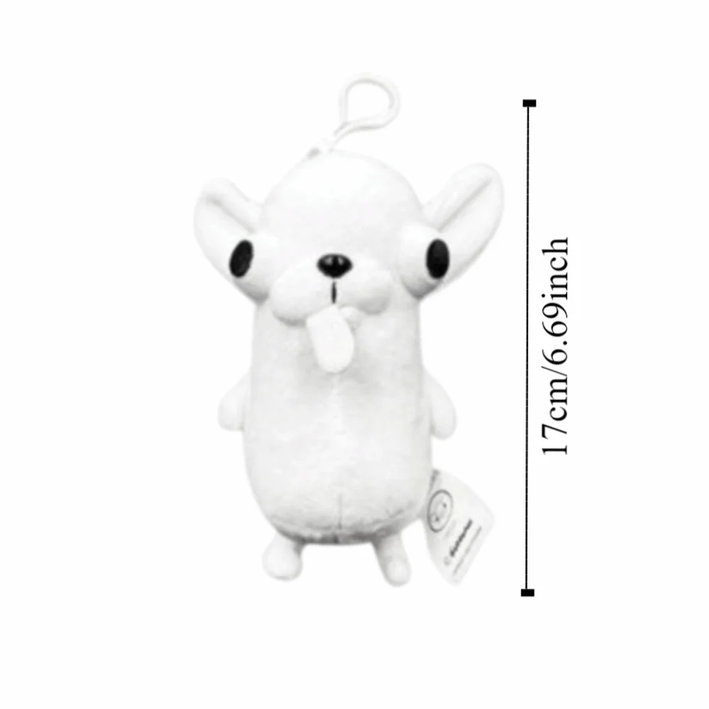 ！！HOTStuffed Animals Chihuahua Pendant Puppy Pet Realistic Stuffed Chihuahua Doll 17cm Keychain Pendant Chihuahua Simulation Dog