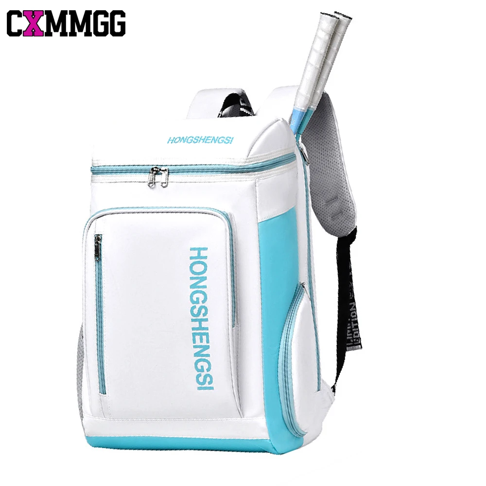 1PCS Tennis Bag Tennis Backpack for Women Men with Insulated Pocket Ventilated Shoe Compartment Waterproof Sports Outdoor Bag