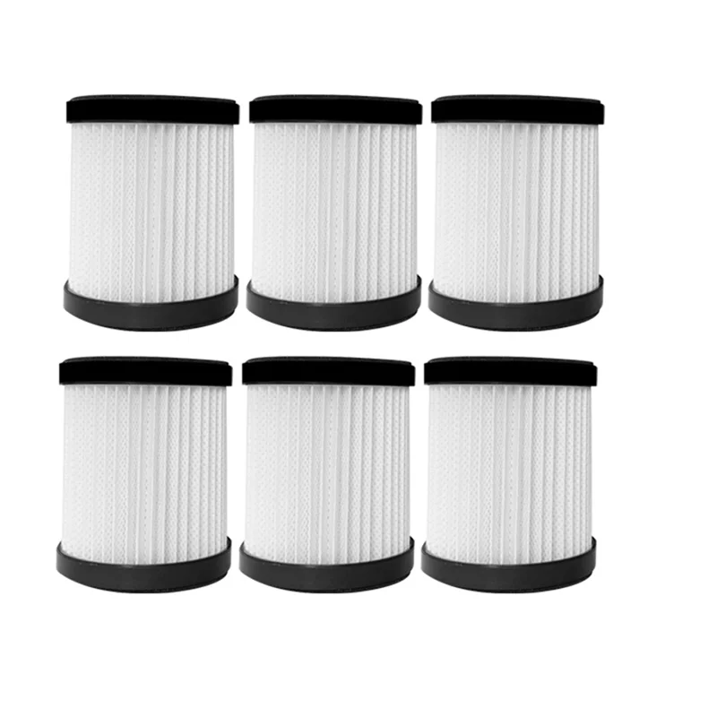 6 قطعة مرشحات HEPA ل MOOSOO XL618 Pro/ Voweek VW Vc08type مكنسة كهربائية لاسلكية ملحقات متينة للغاية