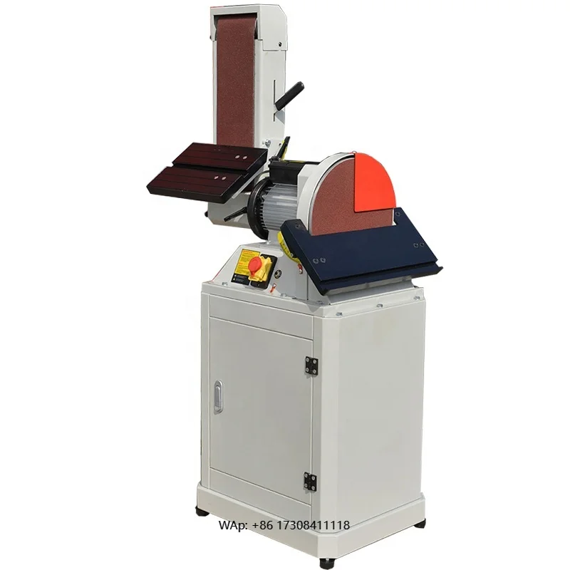 China wood processing machine desktop belt disc sander and wood sander