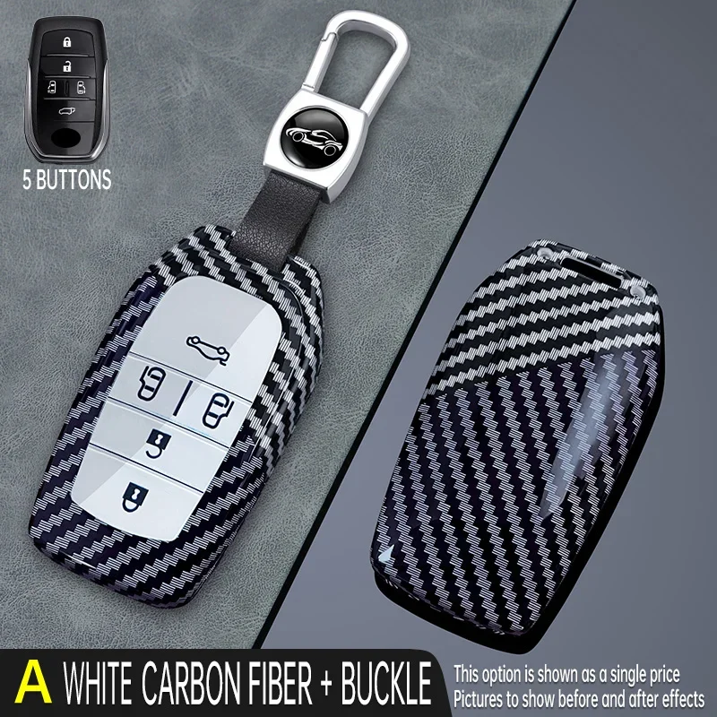 

ABS Remote Car Key Case Housing For Toyota Alphard 30 Series Previa Vellfire Noah