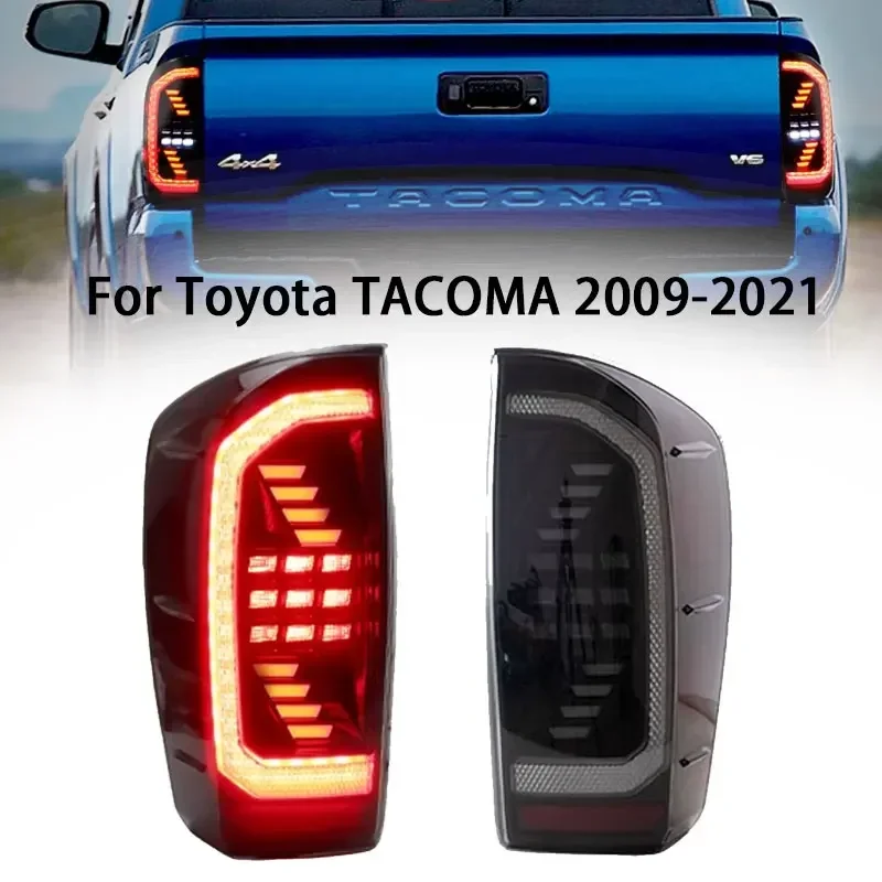 

Автомобильные аксессуары, светодиодный задний фонарь для Toyota Tacoma 2009-2022 TRD Off Road SR5 SR TRD Pro TRD Sport Limited с анимацией запуска