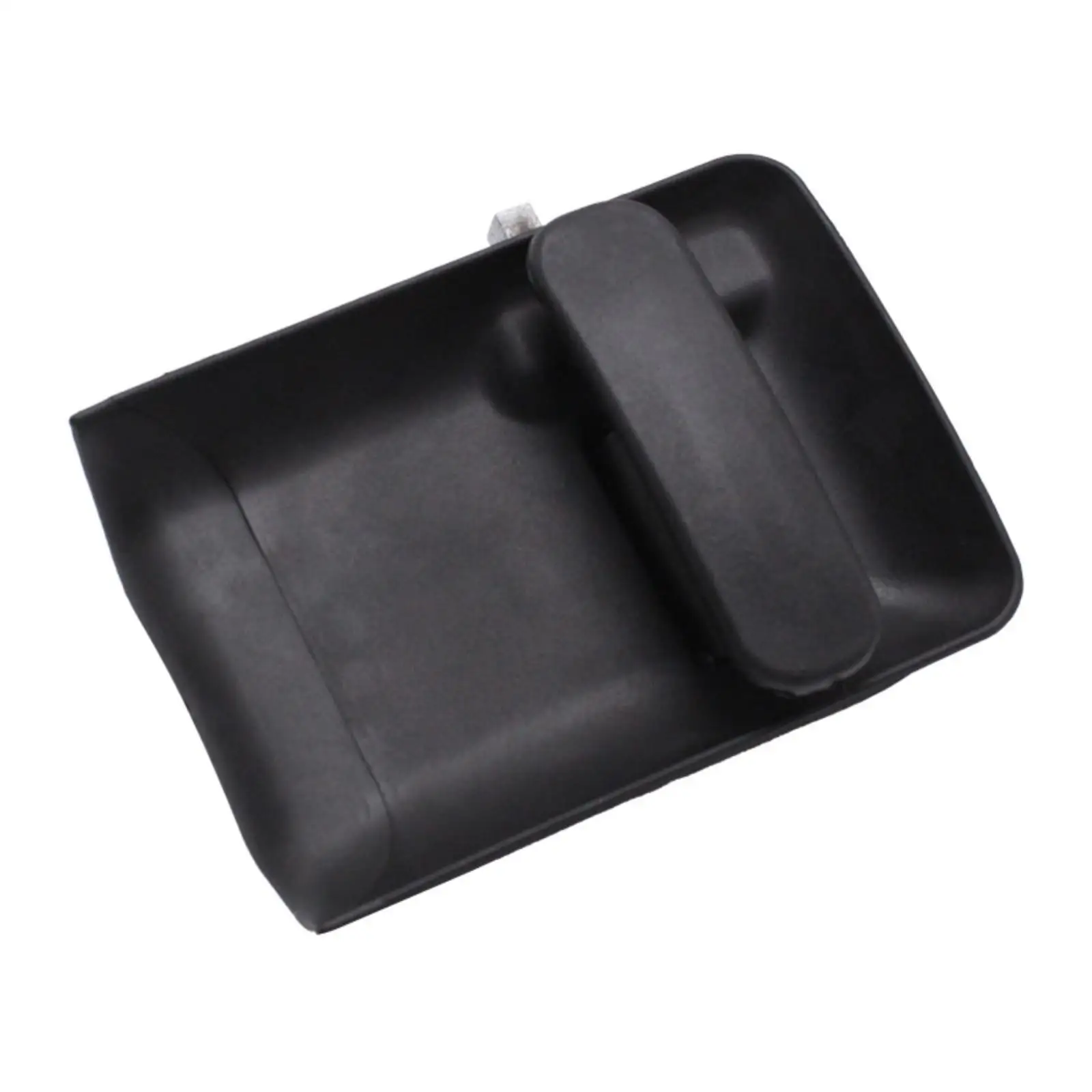 Plastic Sliding-Door Handle Black Replacement Door Handle with Mounting Points Long-Lasting Ergonomic for Vehicle Repair