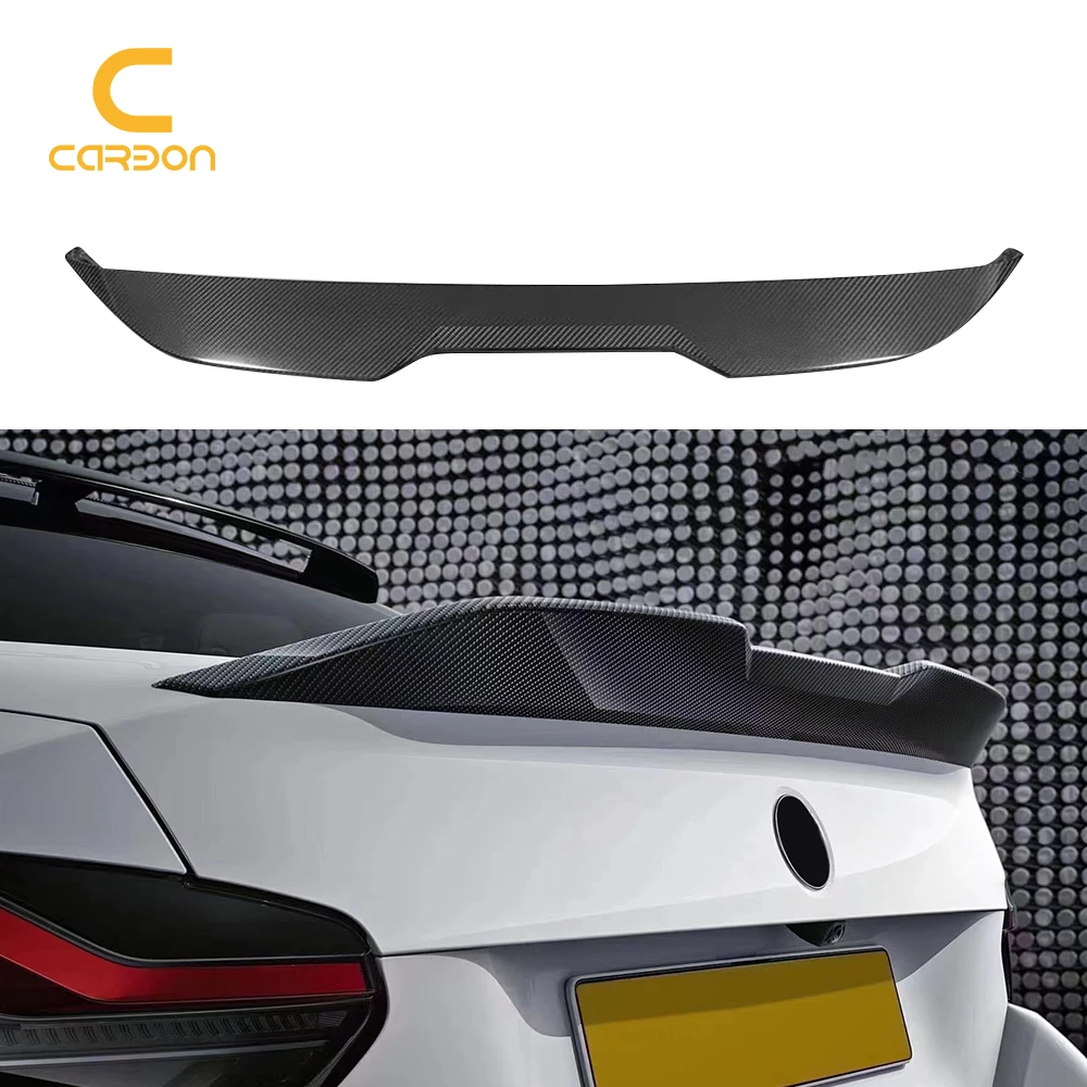 Carbon Fiber MP Style Rear Spoiler Trunk Tail Wings For BMW M2 G87 Tail Boot Spoiler