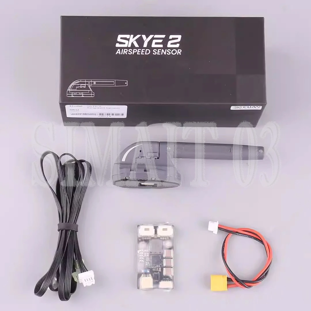 

Датчик скорости CUAV SKYE 2 DroneCAN | Двойная температурная компенсация, интеллектуальное размораживание мощностью 35 Вт | STM32F4 для самолетов с неподвижным крылом/СВВП