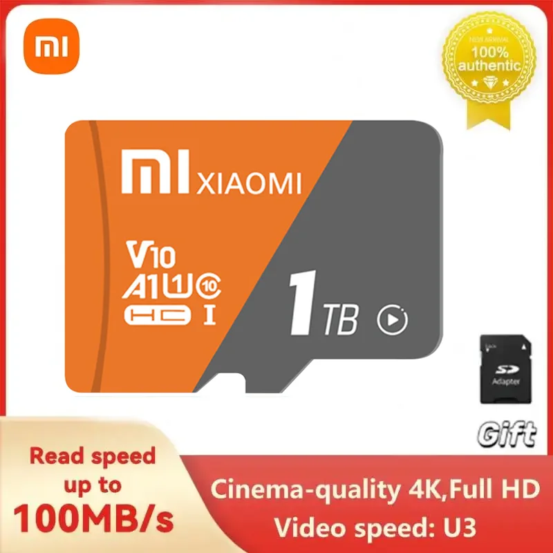 Xiaomi UHS-I micro tf sd karte 2tb 1tb a2 u3 speicher karte high speed sd karte 128gb karten für nintendo switch ps4 ps5 spiel laptop