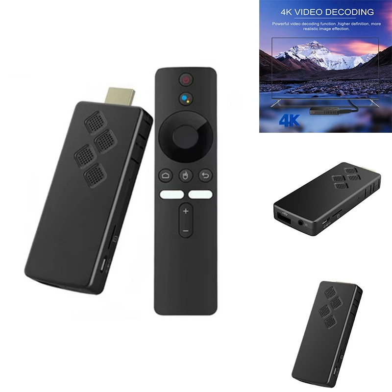 

Smart TV Stick TV Box Android10 ATV H313 Dual 2.4G/5G Wifi Support 4K Video Mini TV Box Portable Player 2G+16G