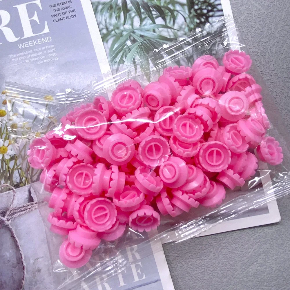 Zanse 500個入り使い捨てまつげグルーファンカップ遅延カップホルダーコンテナタトゥー顔料まつげエクステンションツールまつげ用品