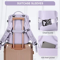Buylor Travel Backpack for Women 40x25x17 Airplane Cabin Backpack Carry-On Luggage 14inch Laptop Backpack Casual Schoolbackpack 5