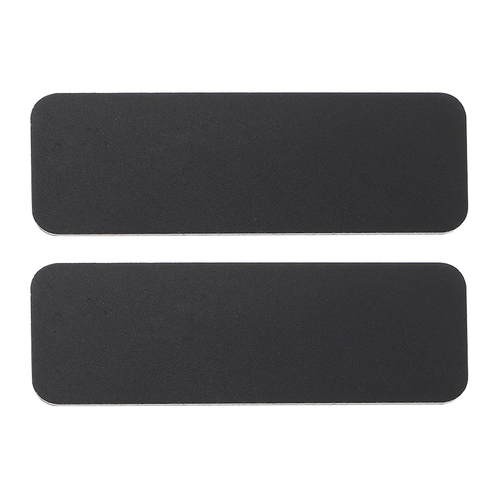 2Pcs Name Badge PVC Blank Hard Name Tags for Office School DIY Portable Student Worker Accessories Office Supply