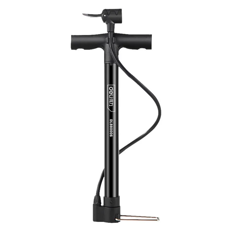 Deli Mini Inflator Bicicleta Carro Elétrico Motocicleta Basquete Futebol Universal Household High Pressure Portátil