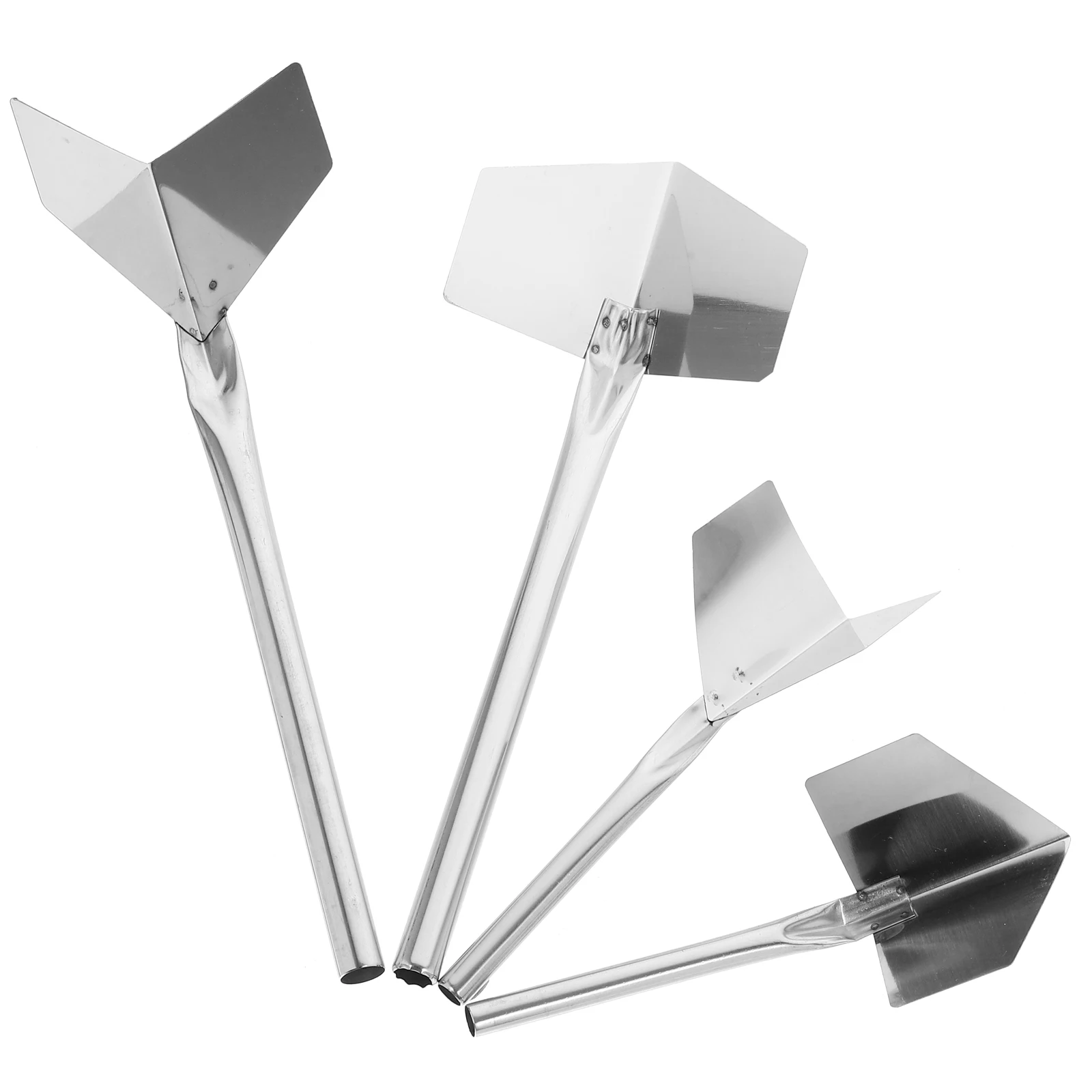 

4pcs Yin- Angle Grinder Stainless Steel Drywall Tools Plaster Finishing Wall Trowel Concrete