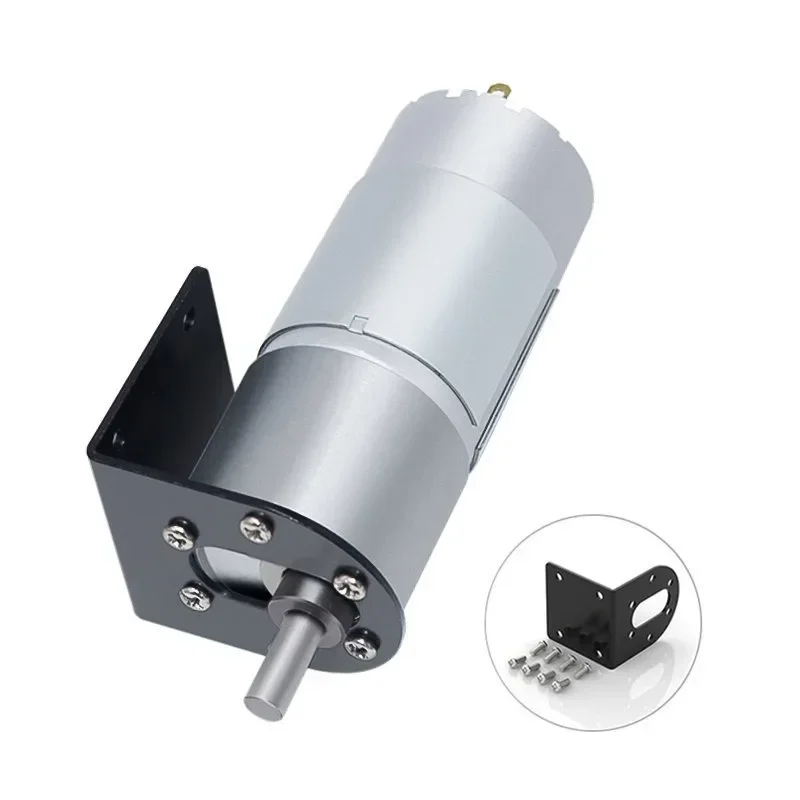 JGB37-555 Micro DC Speed Motor Motor 12V24V Gear Low Speed Motor Can Reverse Rotation