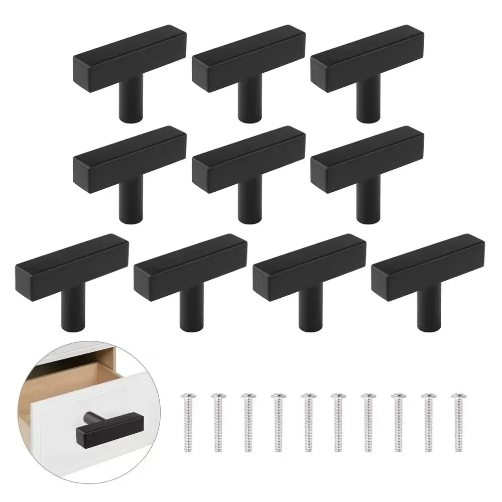 Drawer Handle Cabinet Pulls Single Hole Metal Handle Cabinet Drawer Knobs Kitchen Cupboard Door Furniture Hardware