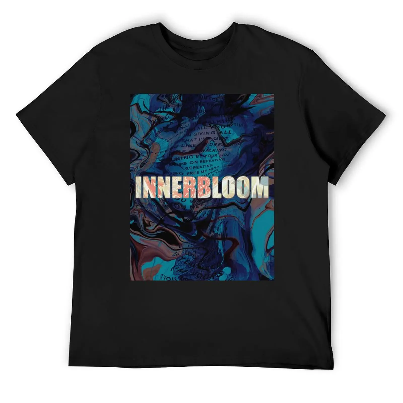 Футболка Innerbloom-Rufus du sol, винтажная белая футболка для мальчиков, дешевые мужские однотонные футболки