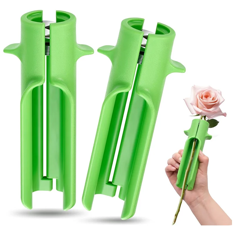 

2 Pcs Rose Stripper Thorn Remover Rose Thorn Stripper Tool For Remove Leafs Thorns Home Florist Gardening Floral