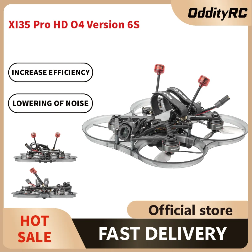 OddityRC XI35 Pro HD O4 PRO Версия 6S