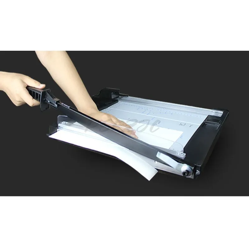 Taglierina di carta multifunzionale creativa Taglierina di carta 2 in 1 Tutta la taglierina di carta Linea punteggiata in pizzo Interruttore a coltello pieghevole per ufficio