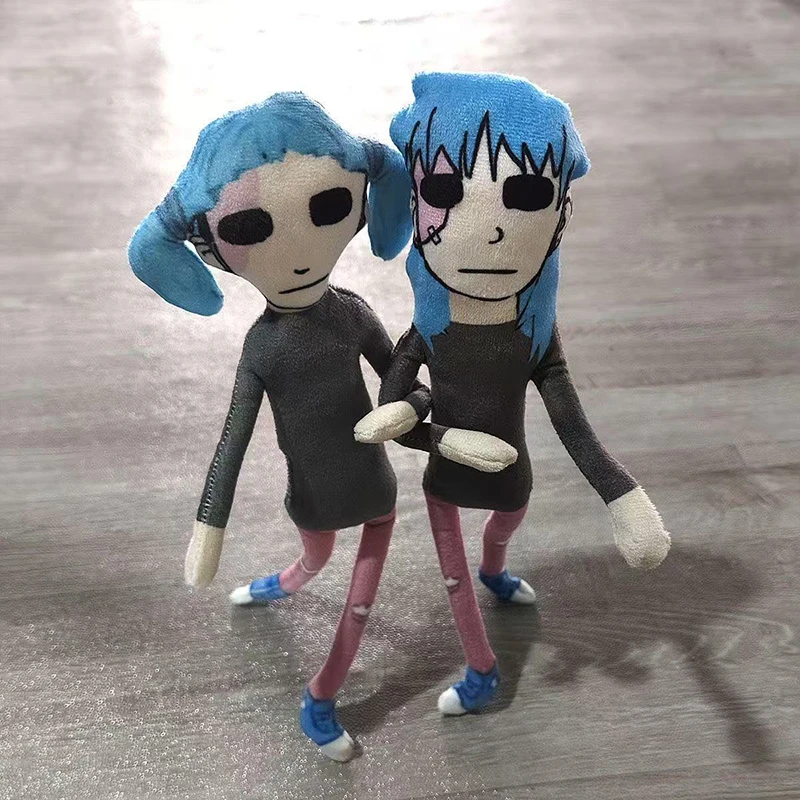 Juego Sally Face Sal Cosplay muñeca muñecos de peluche algodón Flexible alambre de hierro figura decoración de habitación moda regalos de Halloween