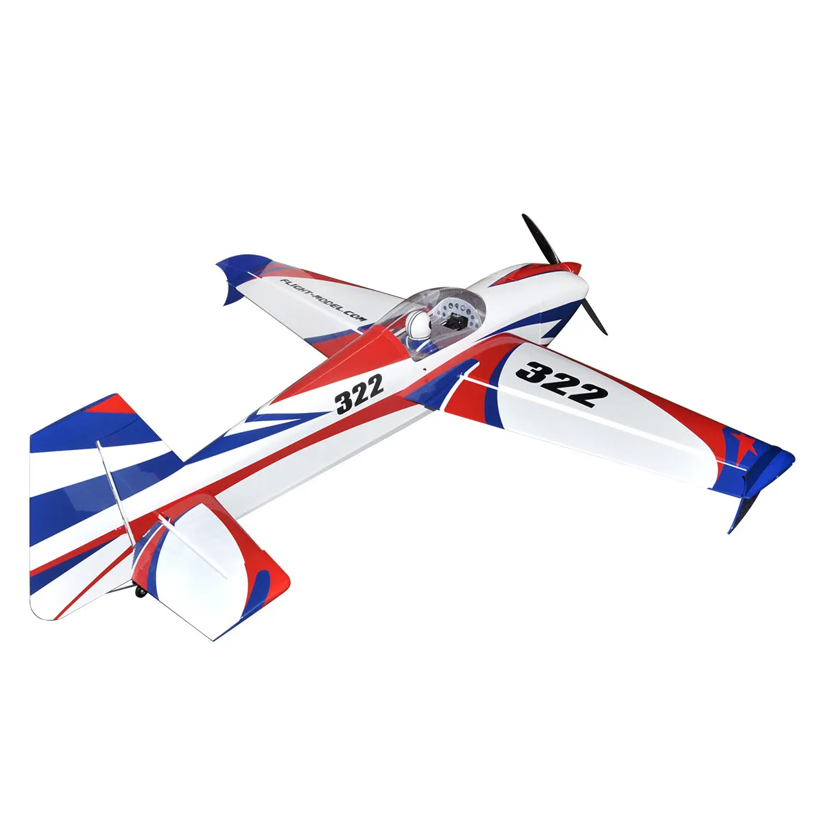 91 Inch VOTEC 322 V2 60-80cc Balsa Wooden RC Model Plane Gasoline Oil Airplane