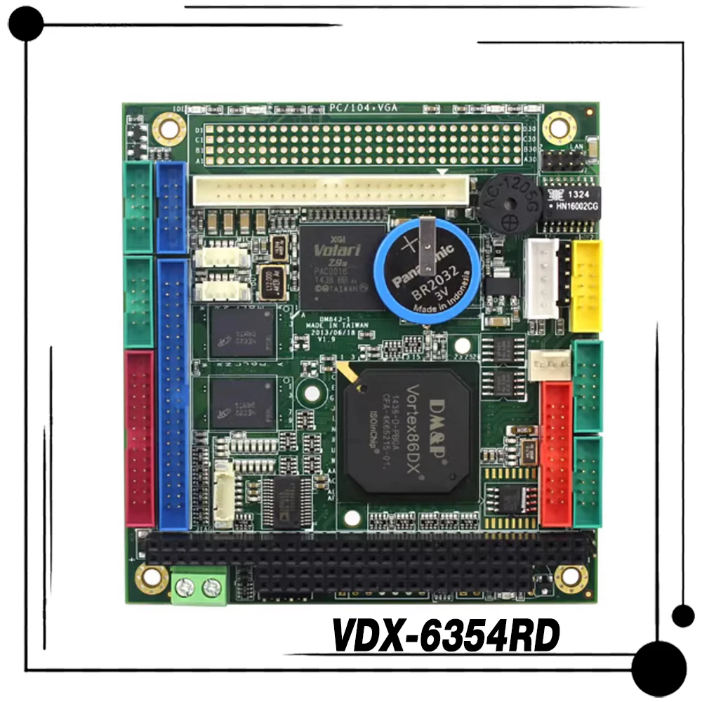 VDX-6354RD  For ICOP PC104 Industrial Control Motherboard DM84J-1