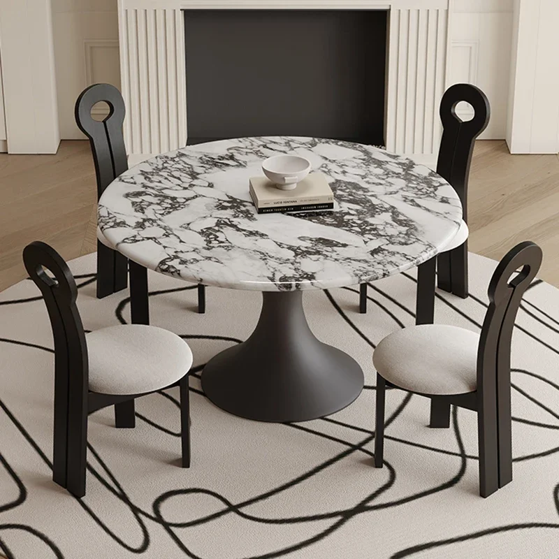 Designer Coffee Table Dinning Tables Sets Restaurant Ceramic Dining Rectangular Elegant Modern Esstisch Reception Cafe Marble