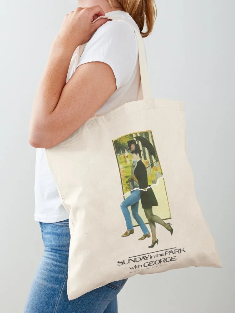 

Sunday In The Park with George Musical Tote Bag personalized tote Canvas bag for women eco pack Fabric bag