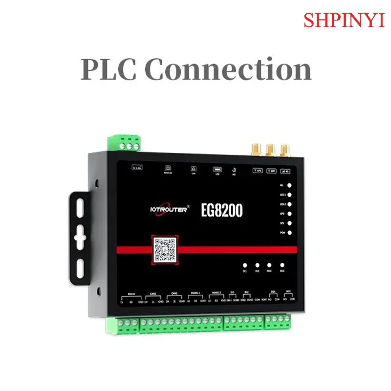 بوابة جهاز 4G IoT Modbus Node RED Io الذكية لتوصيل PLC ومنتجات شبكات الاتصالات بوابة IOT Plc