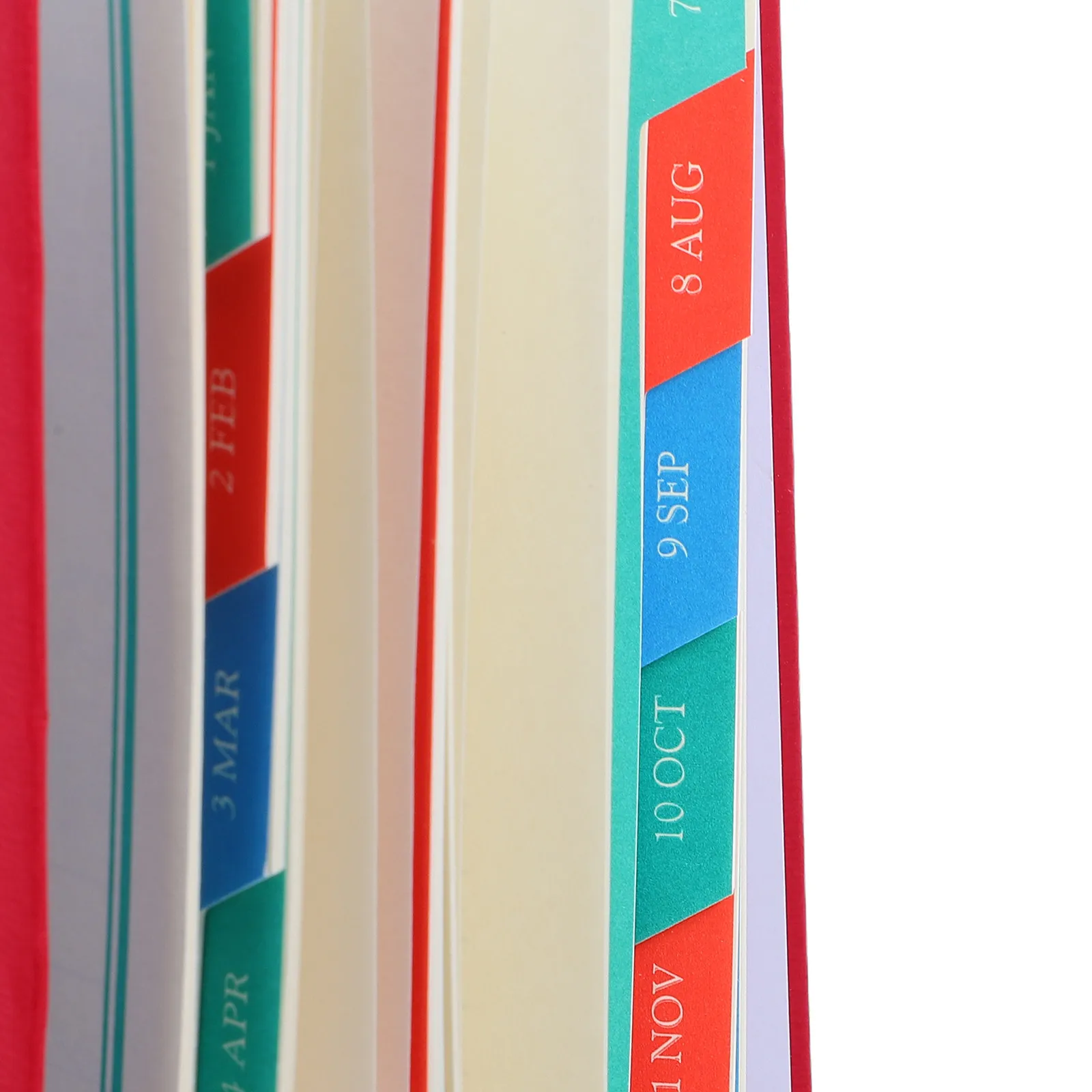 Management Planning Manual Appointment Planner Book Red Detailed Daily for Work